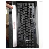 Redragon K516 PRO Shiva TKL RGB Wireless Membrane Gaming Keyboard, 87 Keys Mechanical-Feel Keyboard w/Smooth Linear Switch, On-Board Macro & Multimedia Keys, 16.8M RGB Backlit, Software Supported