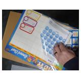 Learn & Climb Kids Responsibility Chart Magnetic Board, 63 Chores, Potty Train Tasks, Multiple Kids (Magnetic)