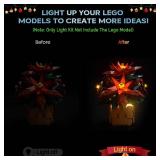 Hilighting Upgraded Led Light Kit Compatible with Lego Icons Poinsettia Home Decor Building Set, Compatible with Lego 10370 (Model Not Included)