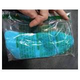 Corner Fleece Bird Blanket Cozy Bird Bed Warmer Parrot House Cage Snuggle Hut Bed Hanging Hammock Toy for Parakeet Cockatiel Conure Pigeon Lovebirds Small Animals Shelter Plush Bedding(Blue/M)