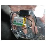 Meshnology 3.7V Lipo Battery 1000mAh 803040 Rechargeable Lithium Polymer Battery with USB Charger Cable Micro Ph1.25 Connector Integrated Protection Circuit for Electronic Device