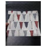 Artoid Mode Xmas Tree Christmas Table Runner, Seasonal Winter Kitchen Dining Table Decoration for Home Party Decor 13x108 Inch