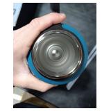 BUZIO 40oz Insulated Water Bottle Fits in Any Car Cup Holders, 40oz Vacuum Insulated Tumbler with Lids and Straw for Water, Travel Mug Cupholder Friendly, Leakproof Keep Cold & Hot, Indigo Crush