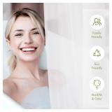 AmazerBath Shower Liner, 72x78 Plastic Frosted Shower Curtain Liner, PEVA Cute Shower Curtain Liners, Vinyl Waterproof Shower Curtain Liner with 3 Magnets, Lightweight Shower Curtains for Bathroom