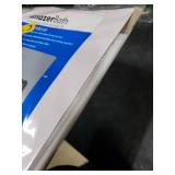 AmazerBath Shower Liner, 72x78 Plastic Frosted Shower Curtain Liner, PEVA Cute Shower Curtain Liners, Vinyl Waterproof Shower Curtain Liner with 3 Magnets, Lightweight Shower Curtains for Bathroom