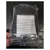 Magnetic Fireplace Cover Blanket Draft Stopper 33*29in Brick Fireplace Screen Insulation Cover Chimney Cold Air Blocker with Strong Magnet Hook-and-Loop Fasteners for Winter Iron Frame Stops Heat Loss