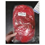 Getfitsoo Cloth Napkins Set of 6, 100% Cotton Dinner Napkins for Everyday Use Reusable, Perfect as Christmas Thanksgiving Dining Kitchen Table Decoration (Red)