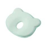 Memory Foam Baby Pillow, Portable Cartoon Bear Soft and Cozy Pillow, Breathable Bedding Set for Infants for Small Boys and Girls,Green