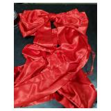 Large Red Decorative Bow 26x42 inch
