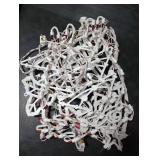 Christmas Window Silhouette Lights Decorations - Pack of 4 Sign Colour Lighted Deer, Xmas Trees, Bell, and Star for Holiday Indoor Wall Door Glass Decor