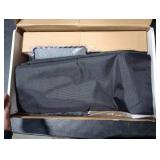 Tinysun Adjustable 2-Tier TV Tray Table, Folding Portable Couch Tray with No Assembly Required, Armrest Snack Table for Sofa Bed & Laptop Use, Multi-Surface Side Table for Living Room (Brow)