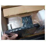 Tinysun Adjustable 2-Tier TV Tray Table, Folding Portable Couch Tray with No Assembly Required, Armrest Snack Table for Sofa Bed & Laptop Use, Multi-Surface Side Table for Living Room (Brow)