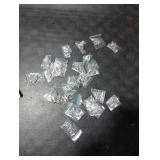 Hicarer 24 Pieces Bracelet Chains Bulk with OT Toggle Clasp Alloy Link Chains DIY Jewelry Making Bracelets for Women DIY Jewelry Crafts Supplies(Silver)