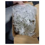 Twinkle Star 2 Pack 100 LED Star String Lights, Plug in Fairy String Lights Waterproof, Extendable for Indoor, Outdoor, Wedding Party, Christmas Tree, New Year, Garden Decoration, Warm White