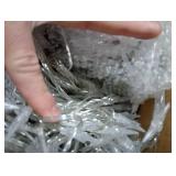 Twinkle Star 2 Pack 100 LED Star String Lights, Plug in Fairy String Lights Waterproof, Extendable for Indoor, Outdoor, Wedding Party, Christmas Tree, New Year, Garden Decoration, Warm White