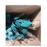 PREXTEX 200 Count Clear Christmas Tree Lights - 40 ft Warm Incandescent String Lights with Green Wire - Indoor and Outdoor Mini Light for Christmas, Holiday Decorations, Trees, Fences, Patios and More