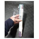 Coavas Stained Glass Window Privacy Film Rainbow Frosted Decorative Static Clings, Opaque Iridescent Prism Window Decals, Sun Blocking Anti-Glare Door Coverings(11.8 x 78.7 Inch, Colorful)