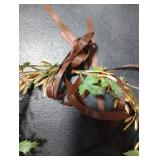 MOSTORY Woodland Elf Flower Crown - Renaissance Forest Fairy Headpiece Floral Headband Elven Leaf Cieclet for Women Renfaire Halloween Cosplay Fantasy Photo Shoot