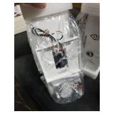 YOFOVI Dusk to Dawn Outdoor Light Fixture, 2 Pack Waterproof Outdoor Wall Lights, Modern Sensor Ootdoor Porch Light Exterior Lighting Fixture, White