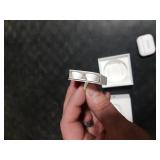 Apple - AirPods Pro 2, Wireless Active Noise Cancelling Earbuds with Hearing Aid Feature - White OFF BRAND CASE