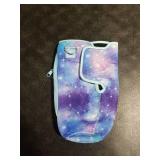 OUTXE Water Bottle Carrier Bag for 40oz Stanley Tumbler with Handle& Simple Modern, Water Bottle Holder with Adjustable Strap& Phone Pocket, Water Cup Pouch for Walking, Travel (Blue Starry Sky) MISSI