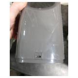 KONSIDEN Desk Fan Bladeless, 11.8 Inch Office Fan Small, Quiet, 3 Speed Adjustment, Touch Control, Easy to Clean, Desk Fans Small Quiet, Ideal for Office, Living Room, Bedroom