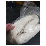 AmÃ©lie Home Waffle Throw Blanket for Couch Twin, Soft Cozy Chenille Knit Blanket Warm Decorative Throw for Sofa, Bed, Living Room, 60x80, Ivory