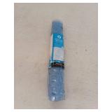 SlipX Solutions Translucent Light Blue Vinyl Non-Slip Bath Mat  39  x 16