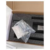 BWE 5-Piece Bath Hardware Set with Double Hooks Towel Ring Toilet Paper Holder and 24 in. Towel Bar in Matte Black