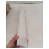 21 in. W Cultured Marble Vanity Sidesplash in Everest