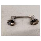 Delta Chamberlain Wall Mount Pivot Arm Toilet Paper Holder Bath Hardware Accessory in Brushed Nickel, (Incomplete)