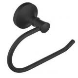 BWE Wall Mounted Bathroom Accessories Tissue Toilet Paper Holder Rustic Toilet Paper Dispenser in Matte Black