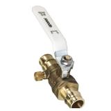 ProPEX 3/4 in. PEX-A Expansion Barb Lead-Free Brass Full-Port Stop and Drain Ball Valve