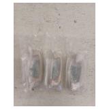 Ville 3 in. (76mm) Center-to-Center Champagne Bronze Arch Cabinet Pull, 3 Pack