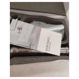 Waterfall Single Hole Single Handle Bathroom Vessel Sink Faucet with Drain Assembly in Polished Chrome