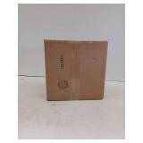 4 in. J Block or Wide-Mount Dual Door Wall Vent in White