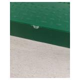 15 in. x 10 in. x 1.75 in. Square Meter/Valve Box Green Lid