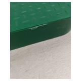 15 in. x 10 in. x 1.75 in. Square Meter/Valve Box Green Lid