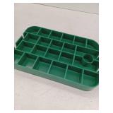 15 in. x 10 in. x 1.75 in. Square Meter/Valve Box Green Lid