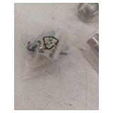 Porter Wall Mount Spring-Loaded Toilet Paper Holder Bath Hardware Accessory in Brushed Nickel