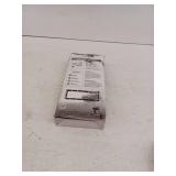 4 in. x 10 in. Paintable Plastic Wall Register in Textured White