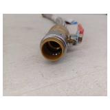 SharkBite 3/4 in. Push Fit X 3/4 in. D FIP 18 in. Stainless Steel Supply Line