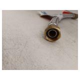 SharkBite 3/4 in. Push Fit X 3/4 in. D FIP 18 in. Stainless Steel Supply Line