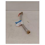 SharkBite 3/4 in. Push Fit X 3/4 in. D FIP 18 in. Stainless Steel Supply Line