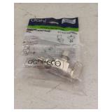 1/2 in. FIP Inlet x 3/8 in. Compression Outlet 1/4-Turn Angle Stop