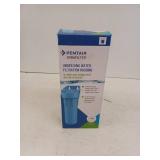 Undersink Housing Filtration System with Integrated Bracket in Blue