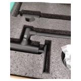 360° Rotation Wall Mounted Pot Filler with Handle in Black