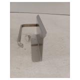 Bath Wall-Mounted Single Post Toilet Paper Holder with Shelf Stainless Steel Tissue Paper Dispenser in Brushed Nickel