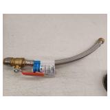 SharkBite 3/4 in. Push Fit X 3/4 in. D FIP 18 in. Stainless Steel Supply Line