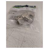 1/2 in. FIP Inlet x 3/8 in. Compression Outlet 1/4-Turn Angle Stop